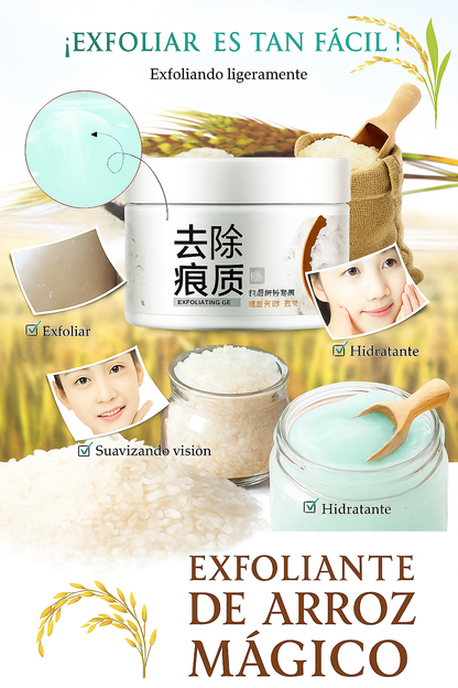 GEL EXFOLIANTE DE ARROZ BLANQUEADOR